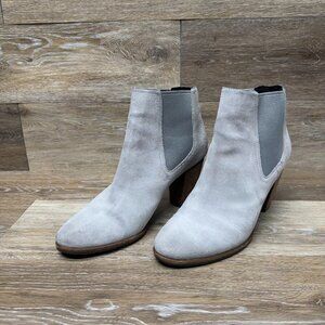 Cole Haan Hayes Gray Suede Chelsea Bootie Women's Size 11